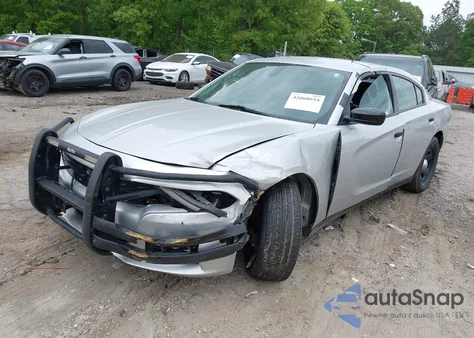 2019 Dodge Charger Police Rwd из США, поврежденный, VIN 2C3CDXAT2KH558292